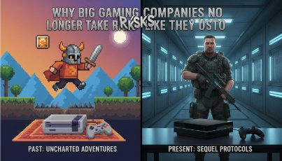 Porque as grandes empresas gaming já não arriscam como antes