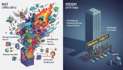 Porque as grandes empresas evitam riscos hoje