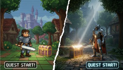 Como seria o regresso de histórias icónicas com tecnologia atual